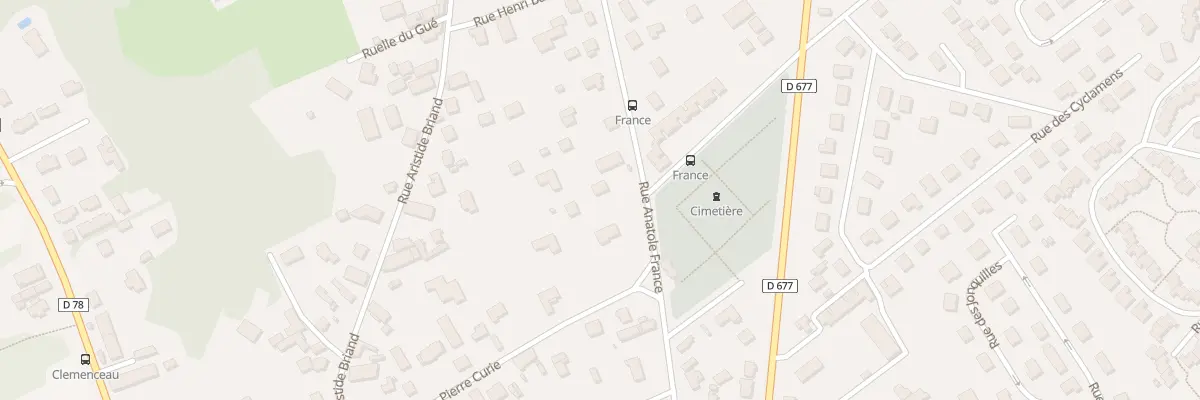 Plan du 25T Rue Anatole France à Pont-Sainte-Marie