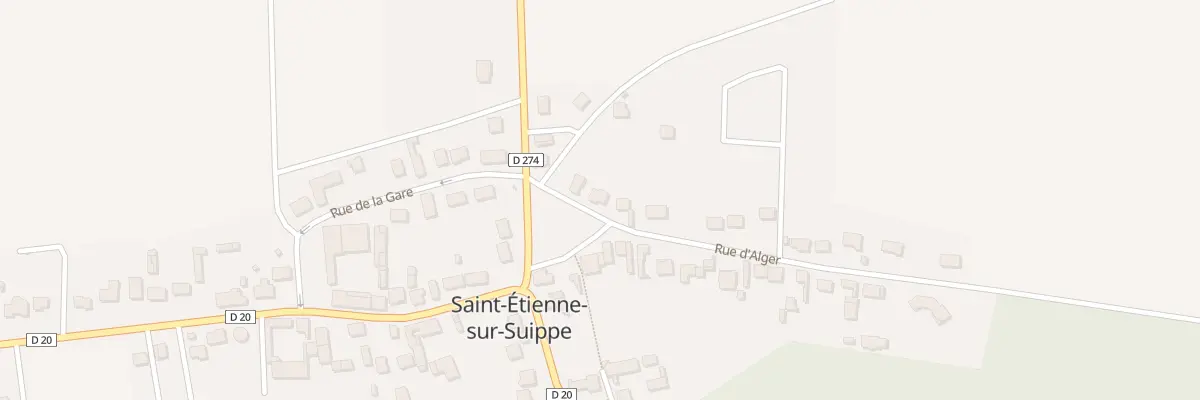 Plan du 2 Rue des Crayères à Saint-Étienne-sur-Suippe