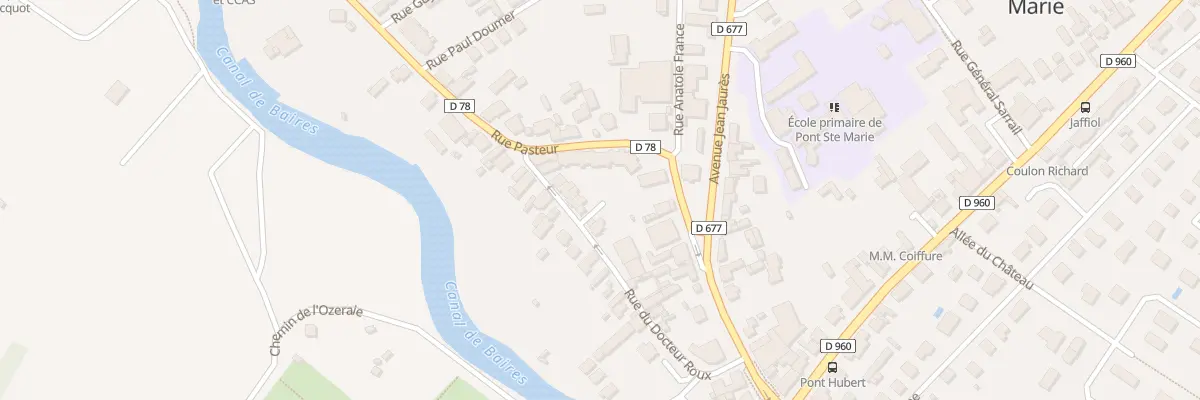 Plan du 5B Rue Pasteur à Pont-Sainte-Marie