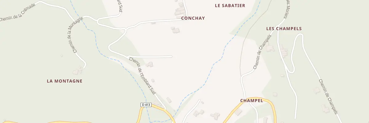 Plan du 120 Imp de Conchay Sud aux Salelles