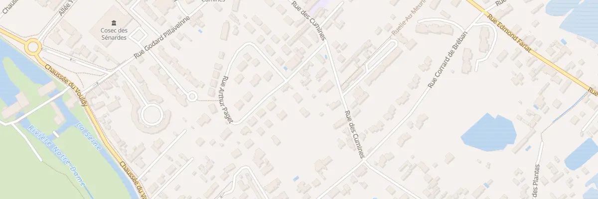 Plan du 5B Rue Arthur Paget à Troyes