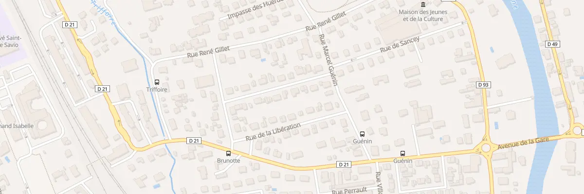 Plan du 10 Rue de la Libération à Saint-Julien-les-Villas