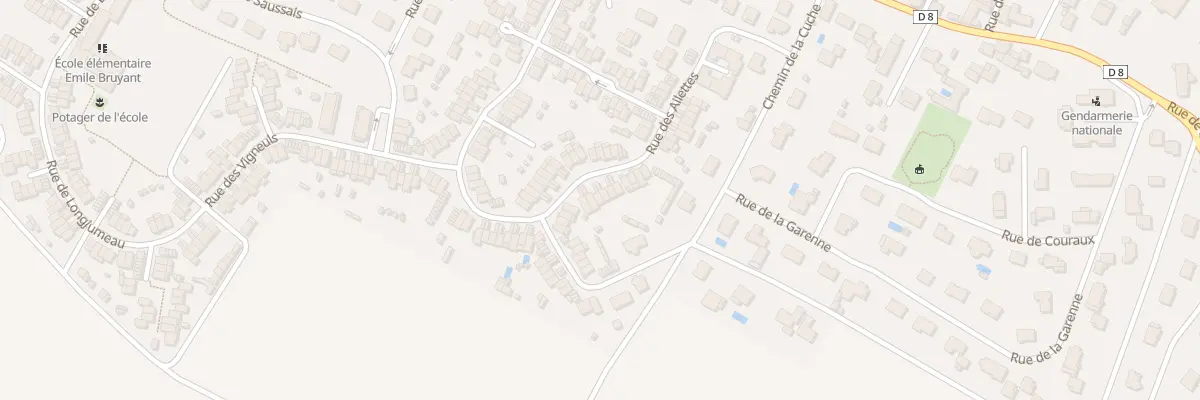 Plan du 40 Rue des Ailettes à Taissy