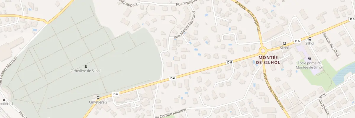 Plan du 483A Mte de Silhol à Alès