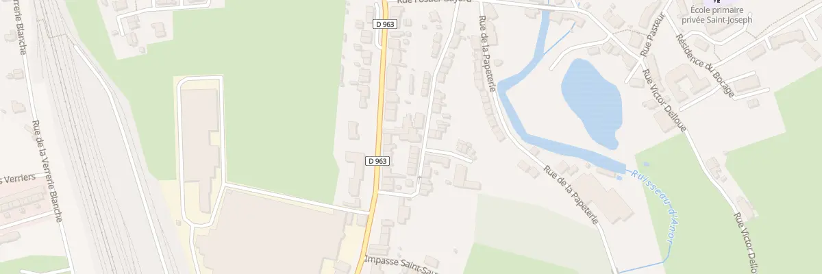Plan du 24B Rue du Petit Canton à Anor