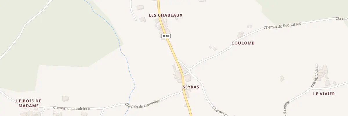 Plan du 6110 Seyras Nord aux Salelles
