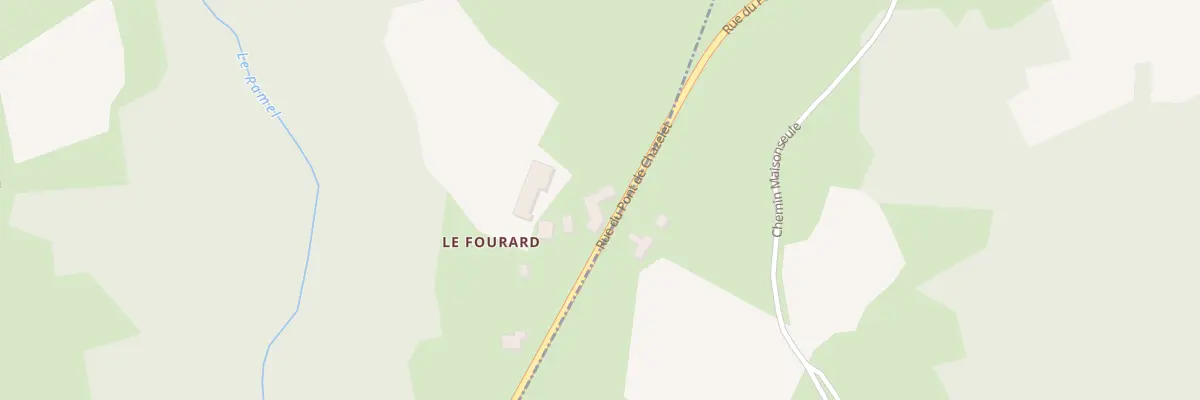 Plan du 5001 Le Fourard à Bessamorel