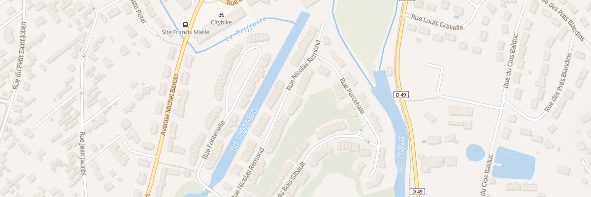 Plan du 96 Rue Nicolas Remond à Saint-Julien-les-Villas