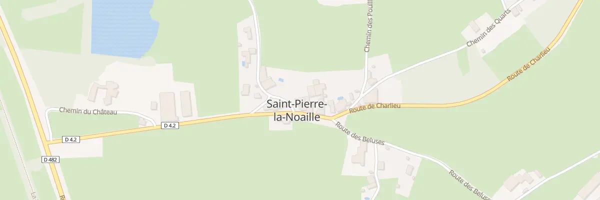 Plan du 104 Rte de la Mairie à Saint-Pierre-la-Noaille