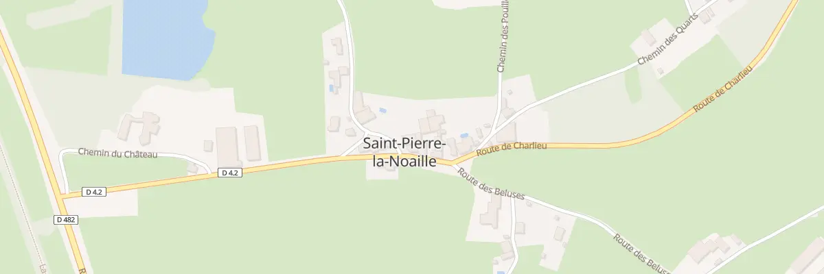Plan du 104 Rte de la Mairie à Saint-Pierre-la-Noaille