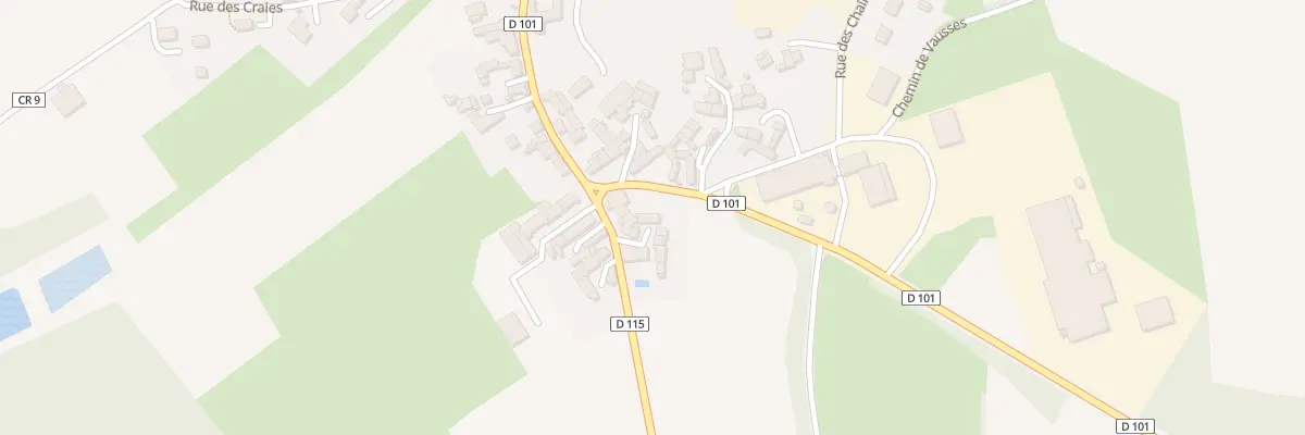 Plan du 5 Rue de Marmeaux à Châtel-Gérard