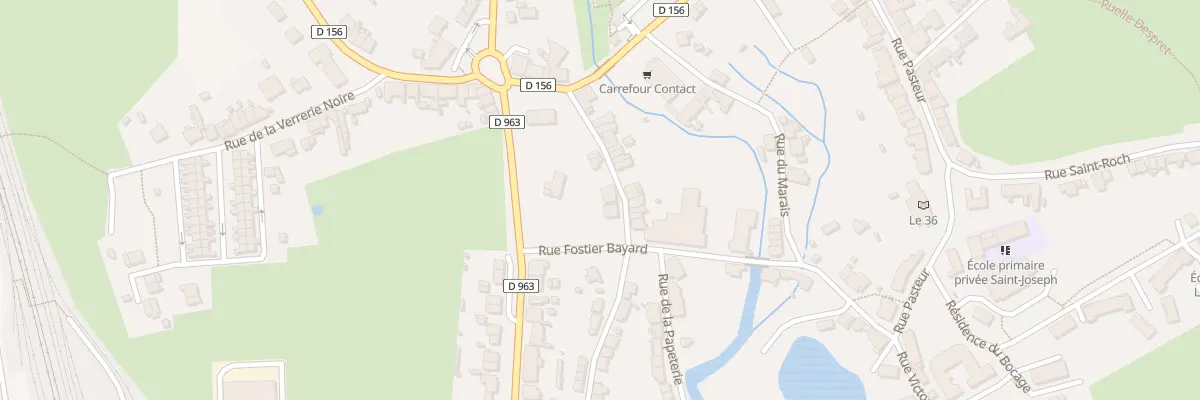 Plan du 4 Rue du Petit Canton à Anor