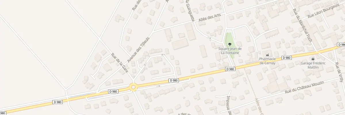 Plan du 8 Rue Pasteur à Saint-Thierry