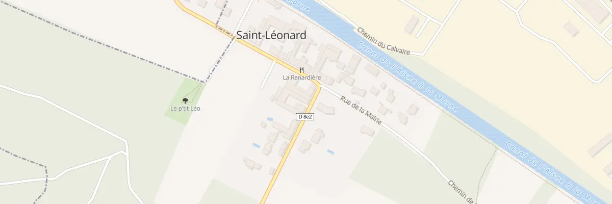 Plan du 2 Rue de Taissy à Saint-Léonard