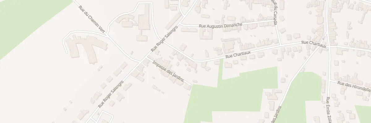 Plan du 33 Rue Chartiaux à Trélon