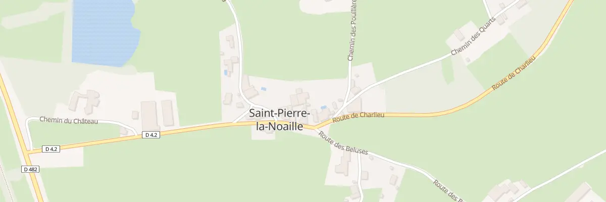 Plan du 70 Rte de la Mairie à Saint-Pierre-la-Noaille
