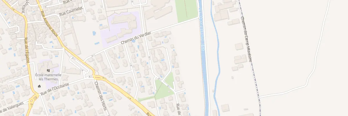 Plan du 32 Imp des Géraniums à Lunel-Viel