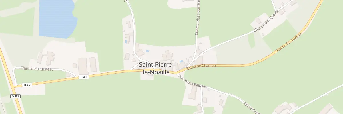 Plan du 70 Rte de la Mairie à Saint-Pierre-la-Noaille