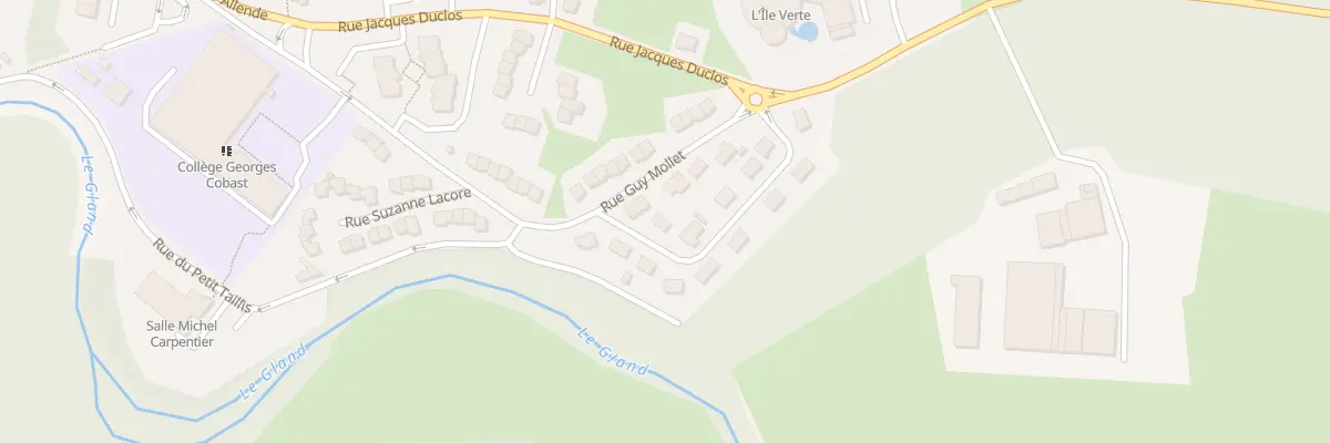 Plan du 1 Rue Marc Sangnier à Hirson
