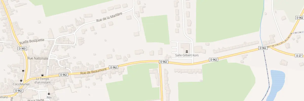 Plan du 48T Rue de Beaumont à Solre-le-Château