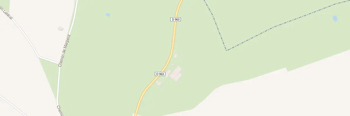 Plan du 1016 Rte de Jeumont à Aibes