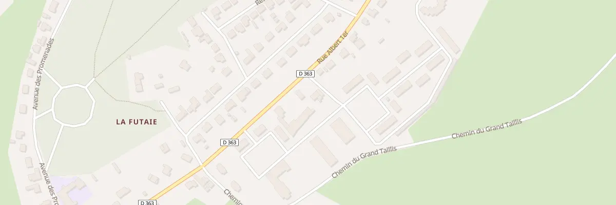 Plan du 166 Rue Albert 1er à Hirson