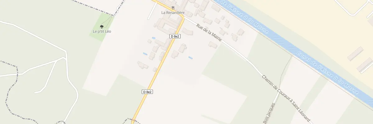 Plan du 3 Rue de Taissy à Saint-Léonard