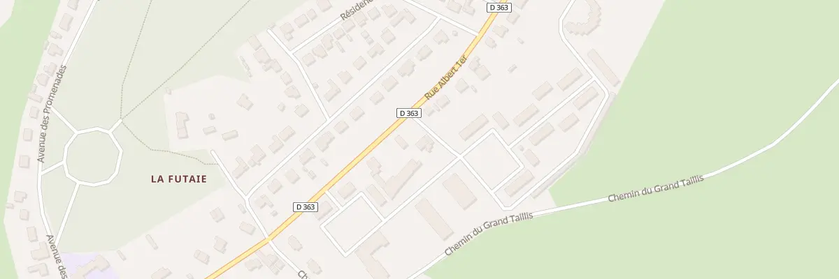Plan du 168 Rue Albert 1er à Hirson