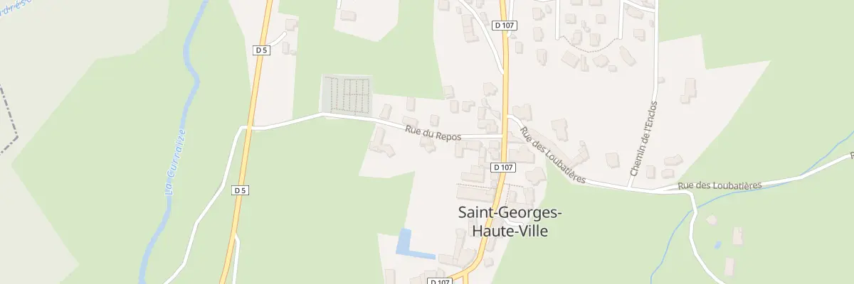 Plan du 80 Rue du Repos à Saint-Georges-Haute-Ville