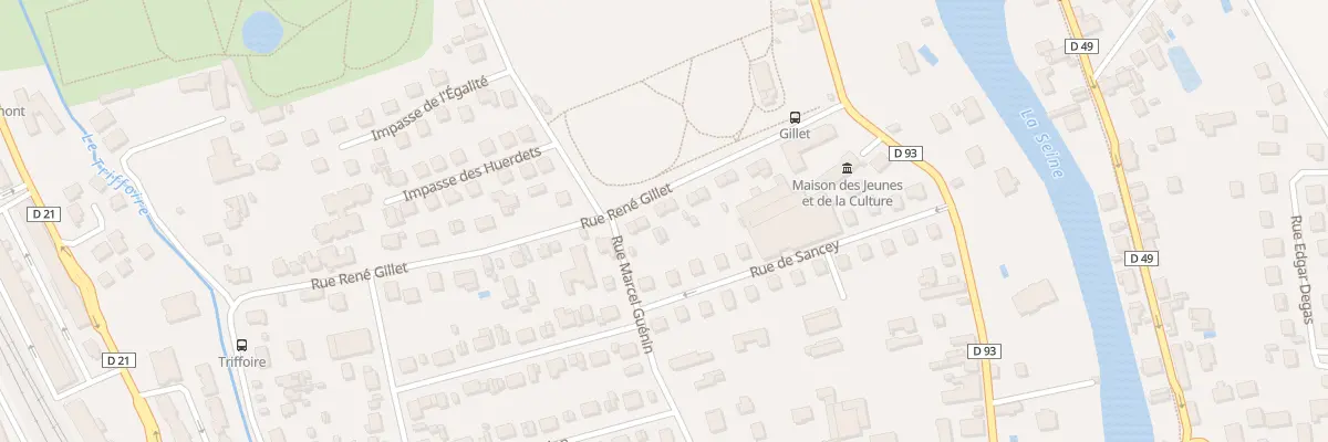 Plan du 15 Rue René Gillet à Saint-Julien-les-Villas