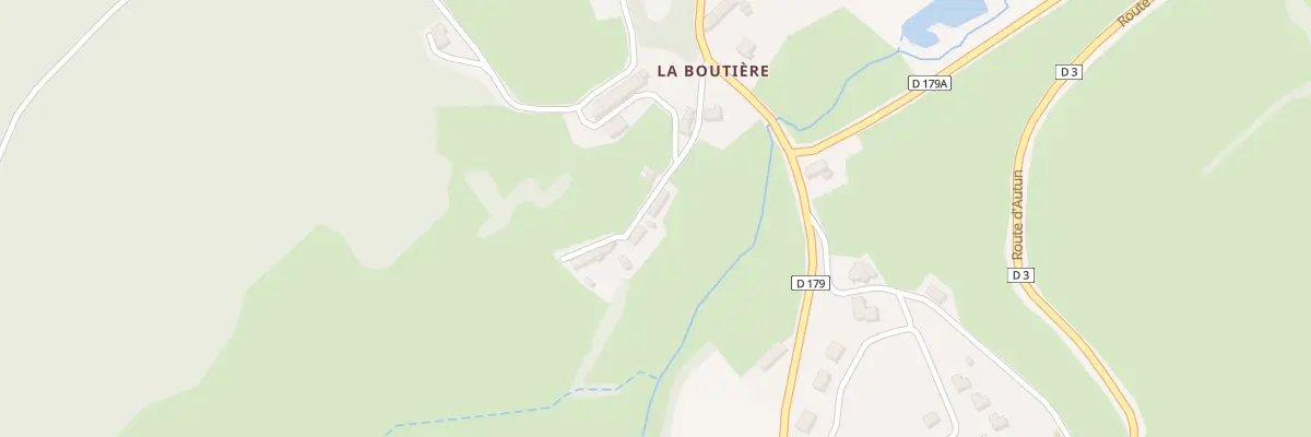 Plan du 5030 La Boutiere à Saint-Léger-sous-Beuvray