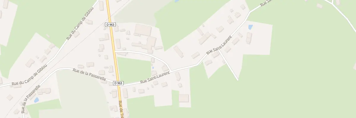 Plan du 5 Rue Saint Laurent à Anor