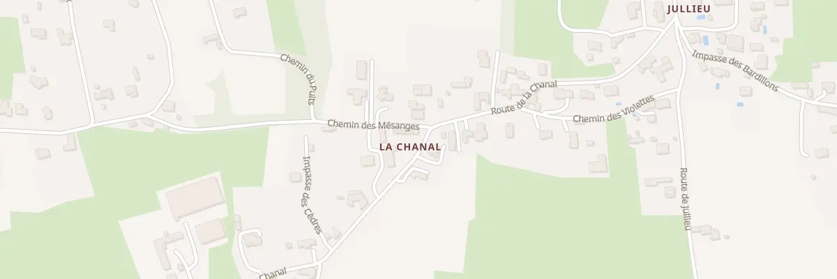 Plan du 763 Rte de la Chanal à Saint-Étienne-le-Molard