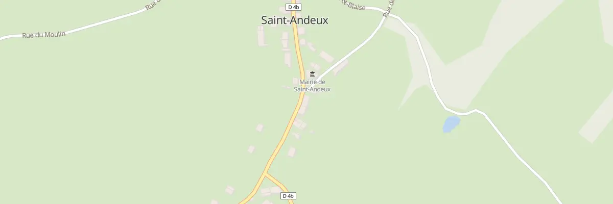 Plan du 11 Gr Grand Rue de St Andeux à Saint-Andeux