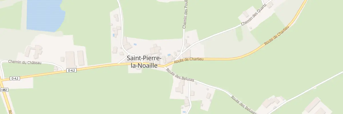Plan du 24 Rte de la Mairie à Saint-Pierre-la-Noaille