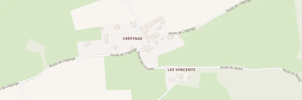 Plan du 1322 Rte de Crepinge à Saint-Nizier-de-Fornas