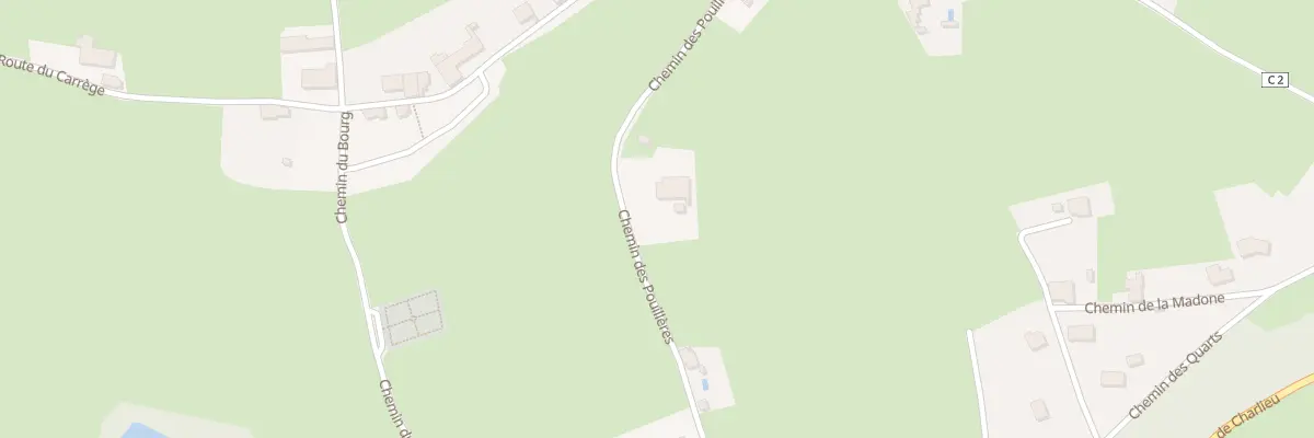 Plan du 394 Che des Pouillères à Saint-Pierre-la-Noaille