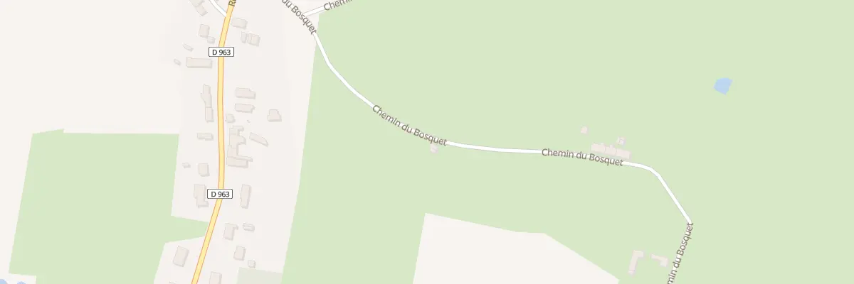 Plan du 2 Le Bosquet à Aibes