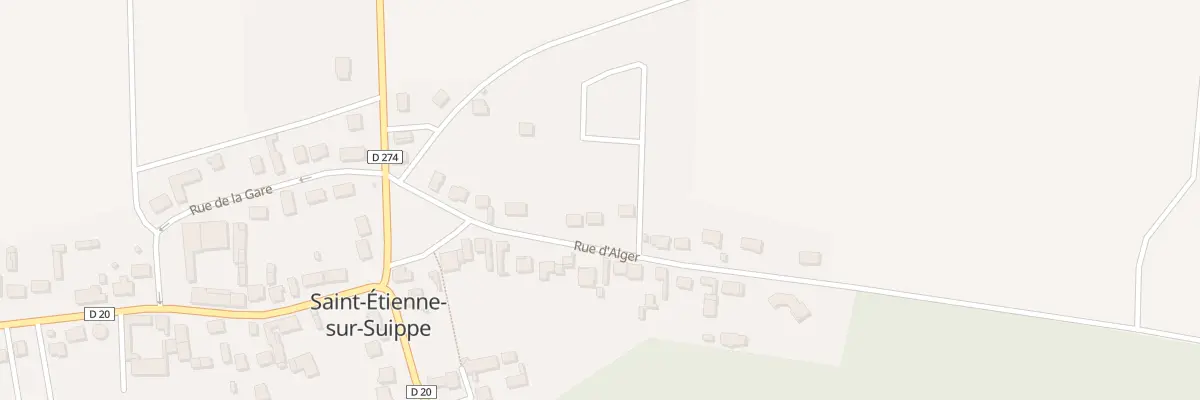 Plan du 11 Rue d’Alger à Saint-Étienne-sur-Suippe