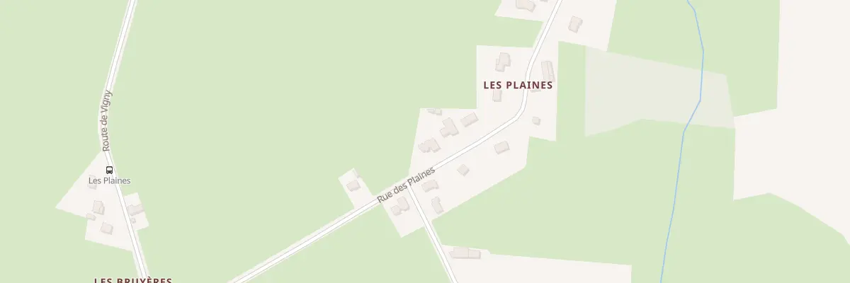Plan du 377 Rue des Plaines à Saint-Léger-lès-Paray