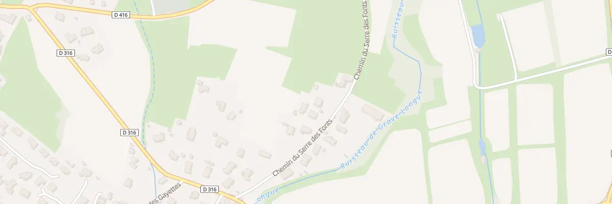 Plan du 185 Che du Serre des Fonts à Saint-Julien-les-Rosiers