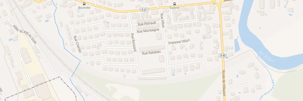 Plan du 4 Rue Villon à Saint-Julien-les-Villas