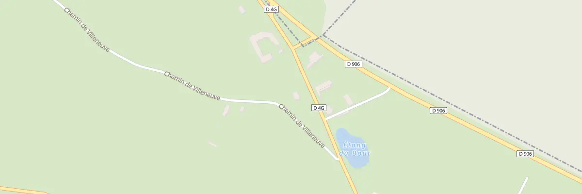 Plan du 9001 Che de Villeneuve à Rouvray
