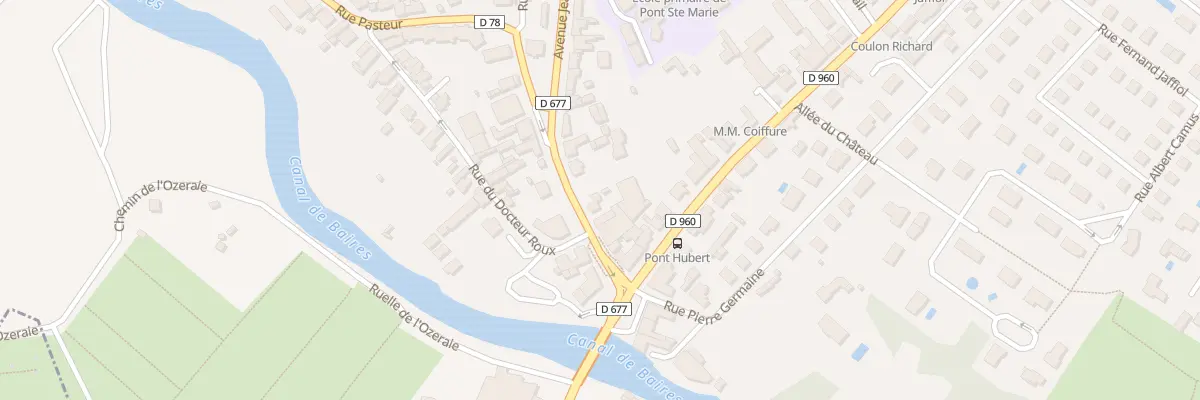 Plan du 8 Av Jean Jaures à Pont-Sainte-Marie