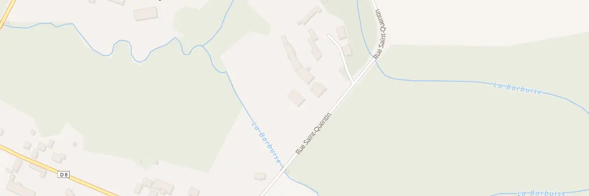 Plan du 8 Rue Saint Quentin à Nozay