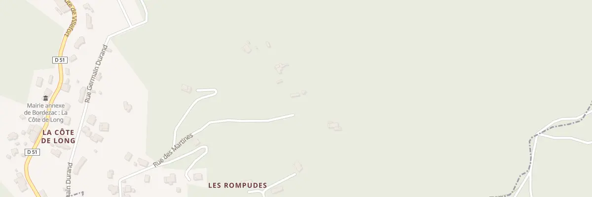 Plan du 5147 Le Cabanel à Bordezac