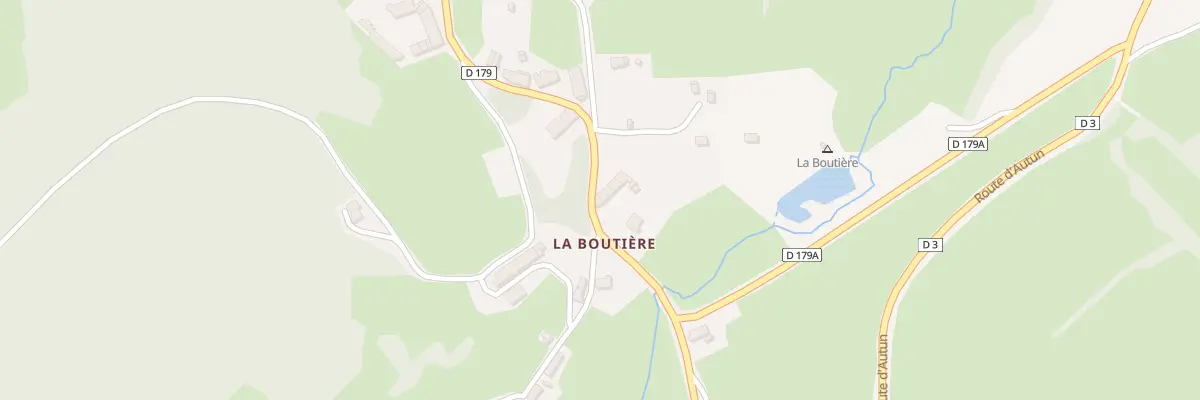 Plan du 5011 Les Cours Basses à Saint-Léger-sous-Beuvray