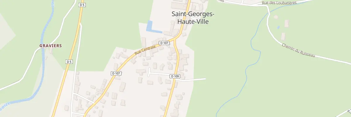 Plan du 8 Rue des Bessonnes à Saint-Georges-Haute-Ville