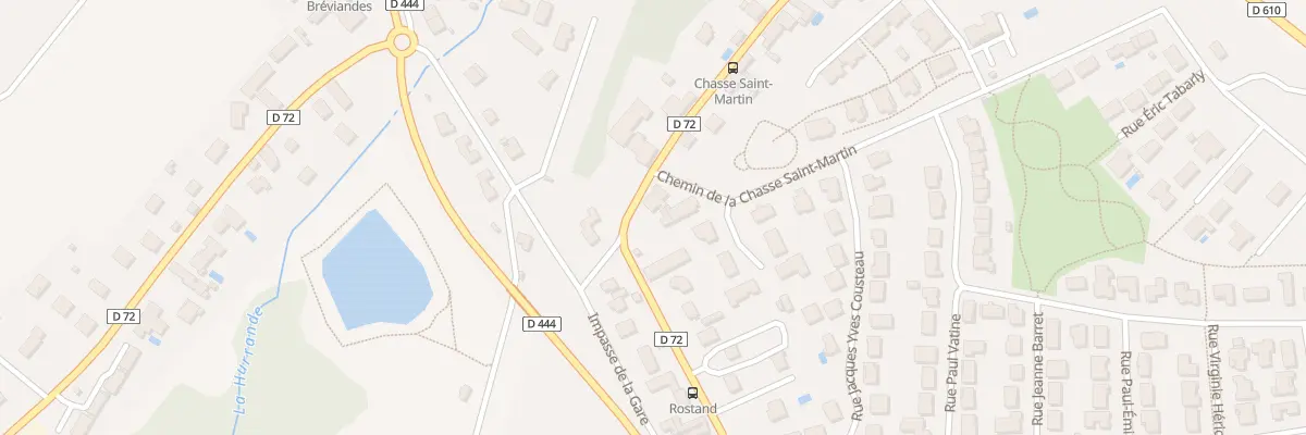 Plan du 16 Rue Jean Rostand à Bréviandes
