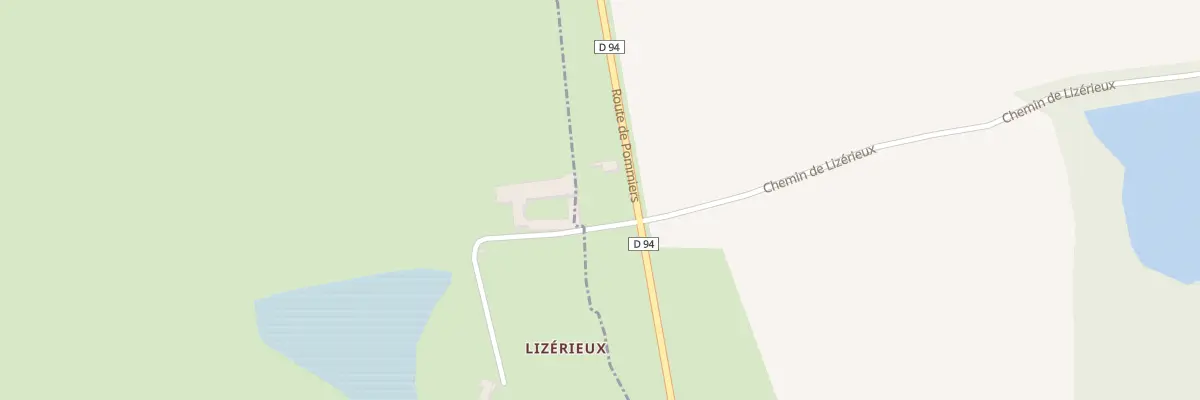 Plan du 281 Rte de Pommiers à Sainte-Foy-Saint-Sulpice